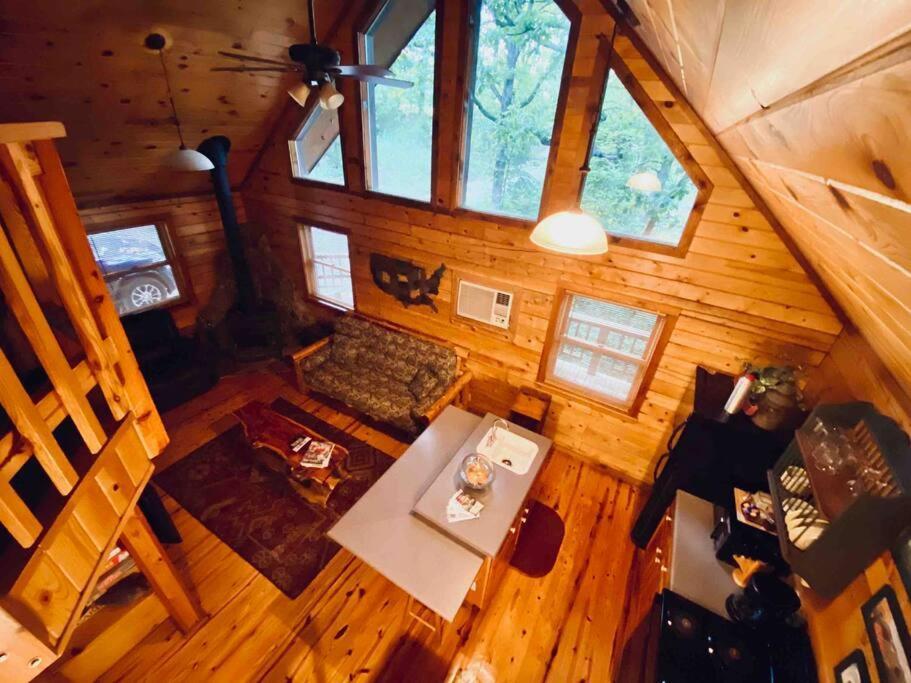 The Loft At Bear Mountain Log Cabins 유레카 스프링스 외부 사진