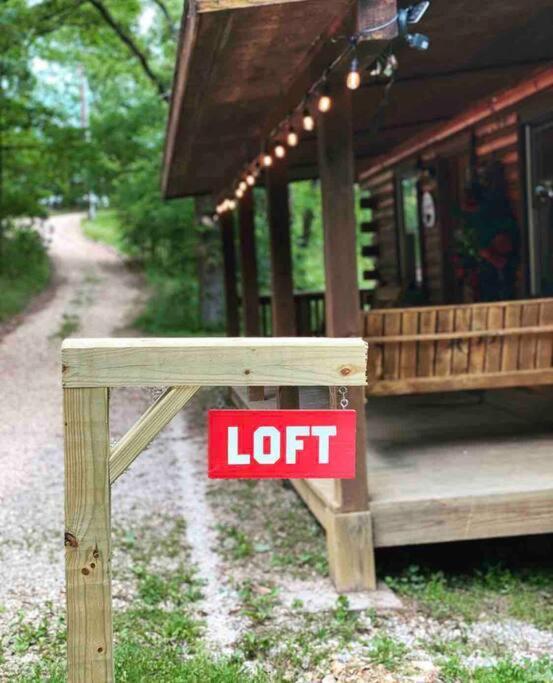 The Loft At Bear Mountain Log Cabins 유레카 스프링스 외부 사진